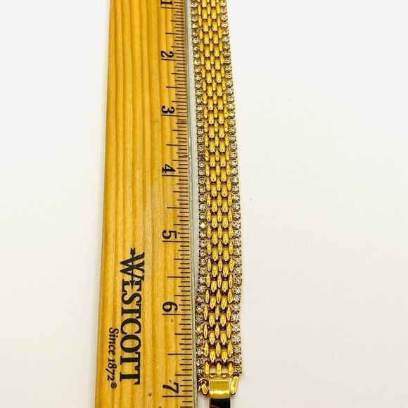 KJL Kenneth Jay Lane Bracelet Crystals Vintage - Picture 9 of 10